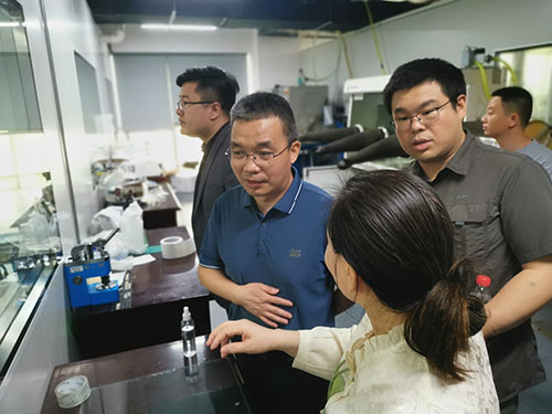郴州职业技术学院新能源学院院长陈向荣一行来我所考察交流
