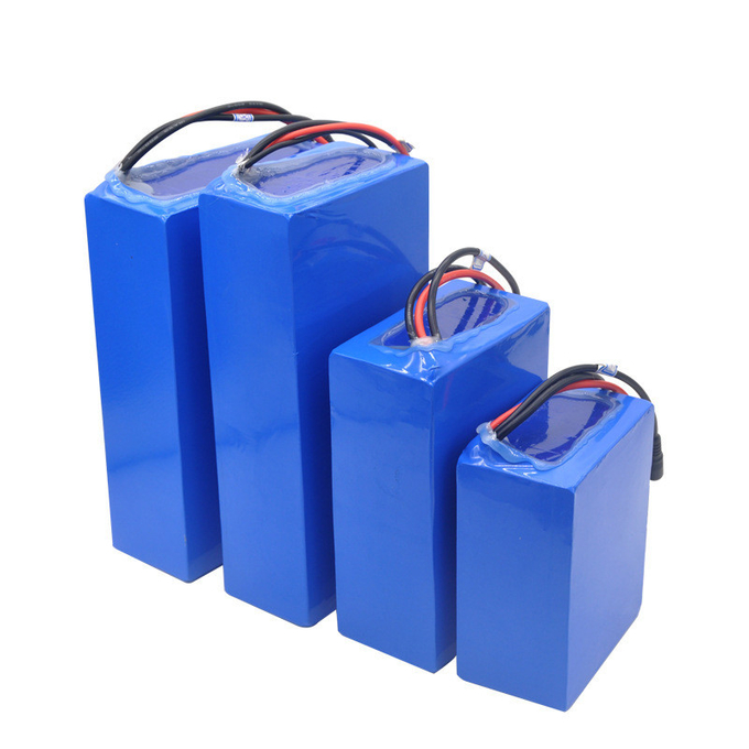 36V - 60V 锂离子摩托车电池组，带智能 BMS