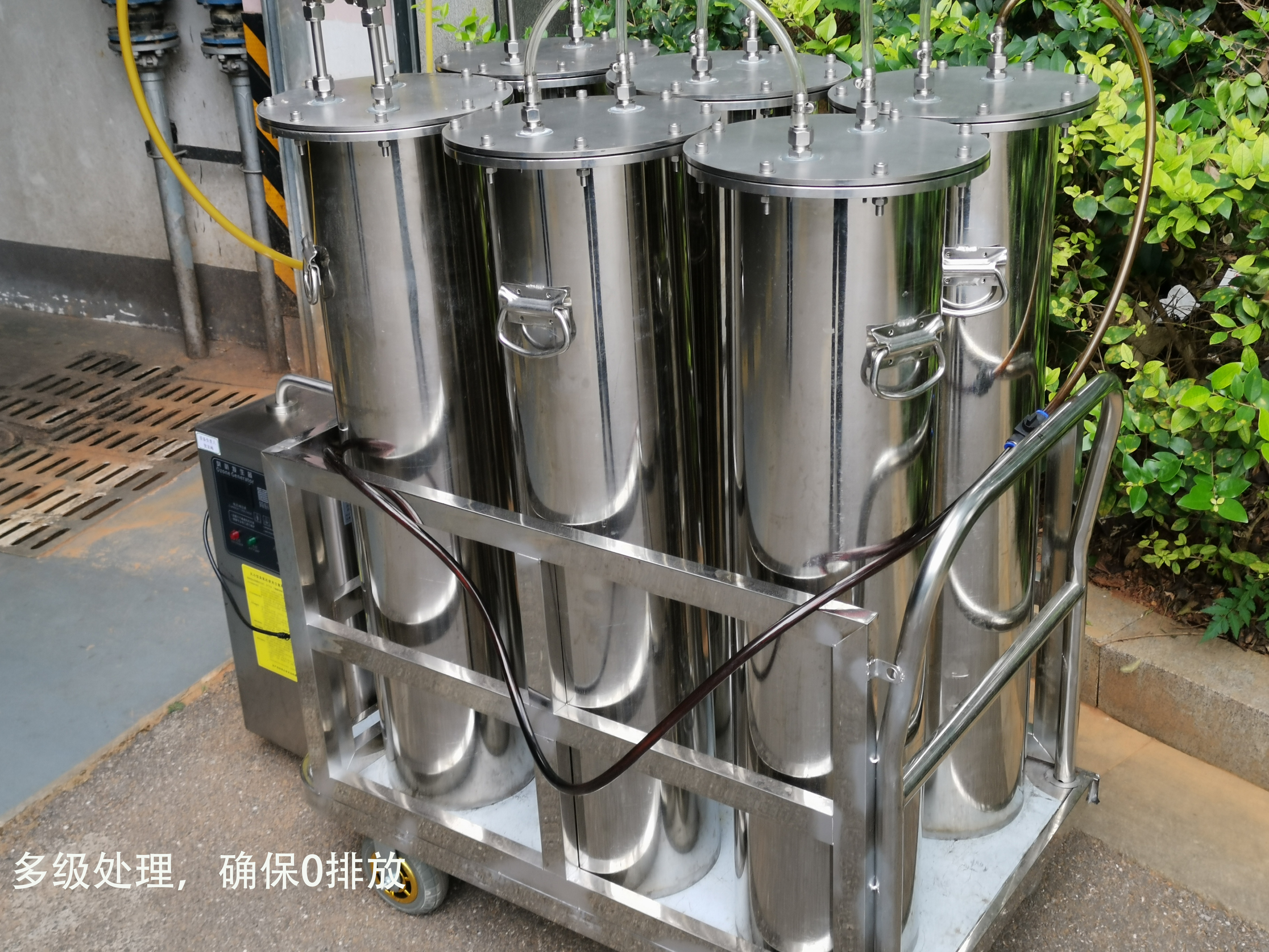 可移动式高效尾气处理装置 除臭除 异味 除VOC 低成本 长寿命